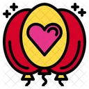 Balloons Party Celebration Icon