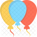 Balloons Decorative Balloons Christmas Balloons Icon