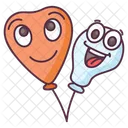 Balloons Party Decorations Party Balloons Icon
