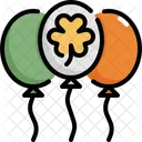 Balloon Clover Shamrock Icon