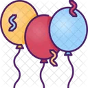 Balloons Celebration Party Icon