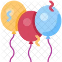 Balloons Celebration Decoration Icon
