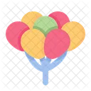 Birthday Celebration Christmas Icon