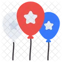 Balloons Decorative Balloons Christmas Balloons Icon