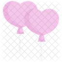 Balloons Decoration Wedding Icon