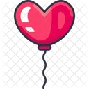 Balloons Heart Balloon Decoration Icon