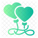 Balloons Decoration Love Icon