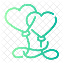 Balloons Decoration Love Icon