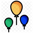 Balloons Celebration Party Icon