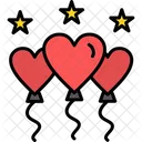 Balloons Party Celebration Icon