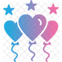 Balloons Party Celebration Icon