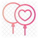 Balloons Balloon Heart Icon