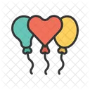 Balloons Celebration Party Icon