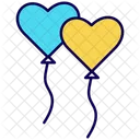 Balloons Celebration Party Icon