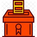 Ballot Box Polling Icon