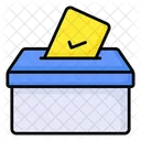 Ballot Box Voting Icon