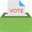 Ballot Box Voting Icon