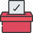 Ballot Box Tick Icon