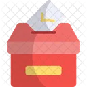 Ballot Box Voting Election Icon