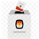 Election Box Ballot Icon