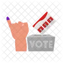 Democracy Voting Vote Icon