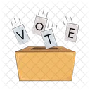 Ballot Box Vote Voting Icon