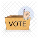 Ballot Box Vote Voting Icon