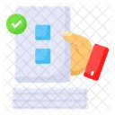Ballot Check  Icon