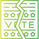 Ballot Casting Election Icon