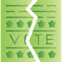 Ballot Casting Election Icon