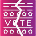 Ballot Casting Election Icon