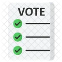 Ballot  Icon