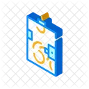 Ballot Box Isometric Icon