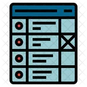 Ballot paper  Icon