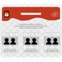Ballot Paper Voting Icon