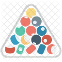 Balls Racked Billiard Icon