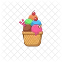 Balls ice cream  Icon