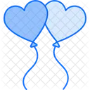Baloes De Amor Ícone