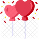 Baloes De Amor Baloes De Dia Dos Namorados Baloes De Coracao Ícone