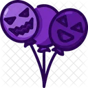 Baloes De Terror Baloes Halloween Icon