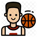 Baloncesto Hombre Avatar Icono