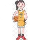 Baloncesto Deporte Personaje Icono