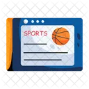 Deportes En Linea Deportes Electronicos Baloncesto En Linea Icono