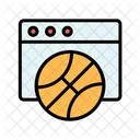 Baloncesto en línea  Icono