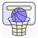 Bola De Baloncesto Cancha De Baloncesto Baloncesto Icono