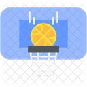 Baloncesto Cancha Equipo Icono