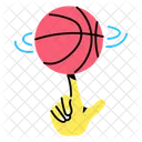 Giro de baloncesto  Icono