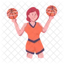 Giro De Baloncesto Giro De Dedos Juego De Baloncesto Icono