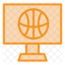 Baloncesto Tv Streaming De Baloncesto Television Icono