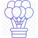 Balloon Party Celebration Icon